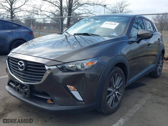 2017 Mazda CX-3 Touring with VIN JM1DKFC70H0173343, listed as a IAAI auction lot 41726610 with NaN miles. Bid and sale history available at carsss.com. Image 17.
