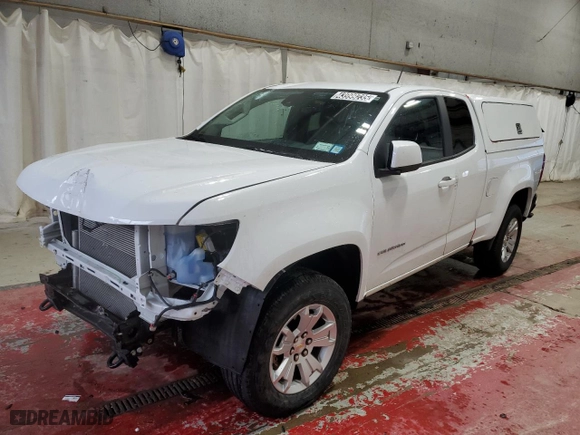 2022 Chevrolet Colorado 4WD LT with VIN 1GCHTCEA0N1228014, listed as a Copart auction lot 43999235 with 47,087 mi miles and Clean Title. Bid and sale history available at carsss.com. Image 1.