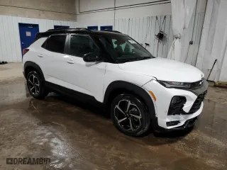 2021 Chevrolet TrailBlazer RS with VIN KL79MUSL4MB059036, listed as a Copart auction lot 43466325 with 30,764 mi miles and Salvage Title. Bid and sale history available at carsss.com. Image 4.
