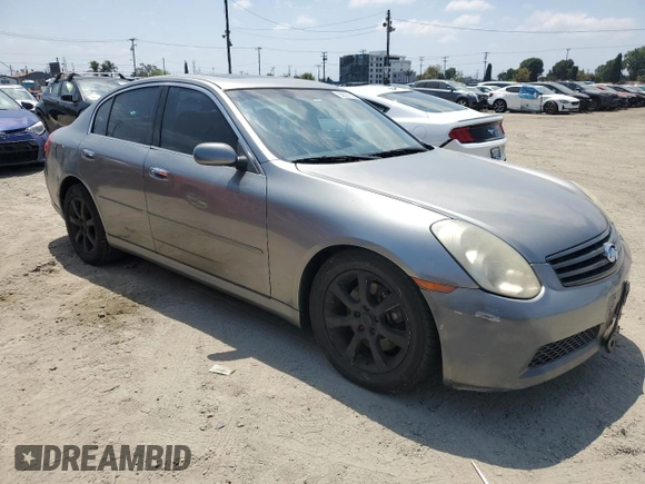 2006 Infiniti G35 with VIN JNKCV51E76M506169, listed as a Copart auction lot 55527525 with 197,516 mi miles and Clean Title. Bid and sale history available at carsss.com. Image 4.
