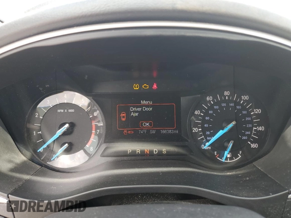 2014 Ford Fusion SE with VIN 3FA6P0HD1ER102076, listed as a Copart auction lot 53571545 with 166,383 mi miles and Clean Title. Bid and sale history available at carsss.com. Image 9.