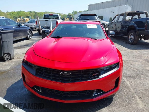 2020 Chevrolet Camaro 1LT with VIN 1G1FB1RX1L0113401, listed as a IAAI auction lot 42018427 with 61,603 mi miles and . Bid and sale history available at DreamBid. Image 12.