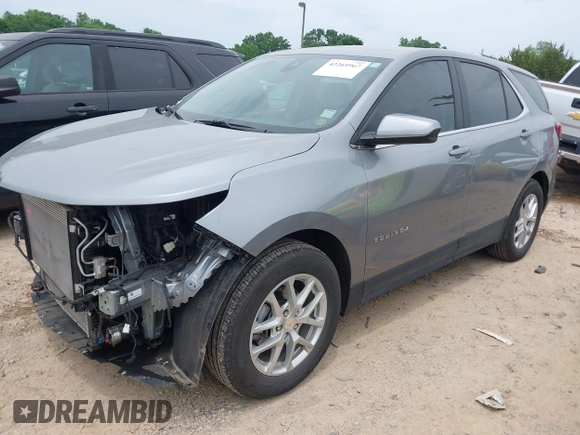 2024 Chevrolet Equinox LT z VIN 3GNAXKEG4RL146409, wystawiony jako IAAI lot #42269967 z przebiegiem 24 528 mil mil oraz . Historia ofert i sprzedaży dostępna na DreamBid. Obrazek 2.