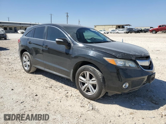 2014 Acura RDX Tech Pkg with VIN 5J8TB3H53EL011509, listed as a Copart auction lot 49315155 with 122,260 mi miles and Salvage Title. Bid and sale history available at carsss.com. Image 4.