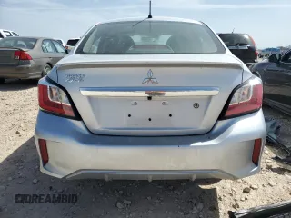 2024 Mitsubishi Mirage ES z VIN ML32FUFJ3RHF03802, wystawiony jako Copart lot #47757585 z przebiegiem 19 944 mil mil oraz Szkoda całkowita • Salvage title. Historia ofert i sprzedaży dostępna na DreamBid. Obrazek 6.