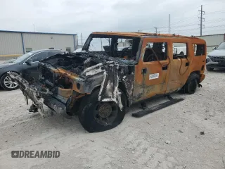 2008 Hummer H2 SUV with VIN 5GRGN23838H103079, listed as a Copart auction lot 63880494 with 0 mi miles and Non Repairable. Bid and sale history available at carsss.com. Image 1.