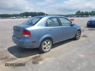 2006 Chevrolet Aveo LT with VIN KL1TG56686B665623, listed as a IAAI auction lot 42743668 with 163,963 mi miles and . Bid and sale history available at DreamBid. Image 4.