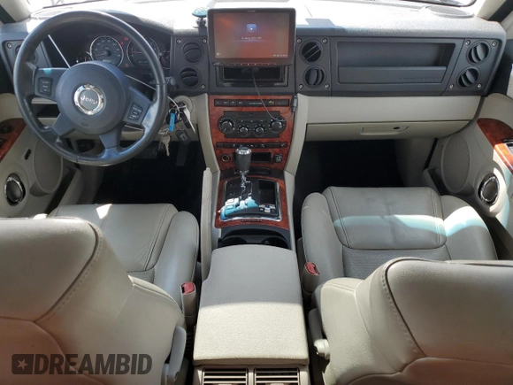 2006 Jeep Commander Limited with VIN 1J8HG58276C199081, listed as a Copart auction lot 65040944 with 220,377 mi miles and Salvage Title. Bid and sale history available at carsss.com. Image 8.