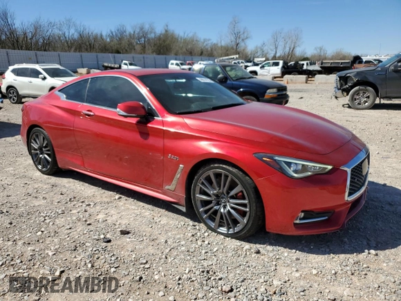 2017 Infiniti Q60 Red Sport 400 с VIN JN1FV7EK7HM610502, выставлен на аукционе Copart как лот 48814725 с пробегом 94 925 миль миль и Чистый • Clean title. История ставок и продаж доступна на DreamBid. Изображение 4.