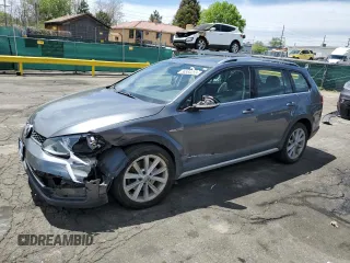 2017 Volkswagen Golf S with VIN 3VWH17AU1HM520790, listed as a Copart auction lot 56584255 with 132,428 mi miles and Salvage title. Bid and sale history available at DreamBid. Image 1.