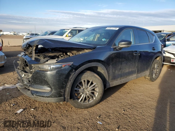 2020 Mazda CX-5 Touring with VIN JM3KFBCM1L0744204, listed as a Copart auction lot 47811775 with 0 mi miles and Salvage Title. Bid and sale history available at carsss.com. Image 1.
