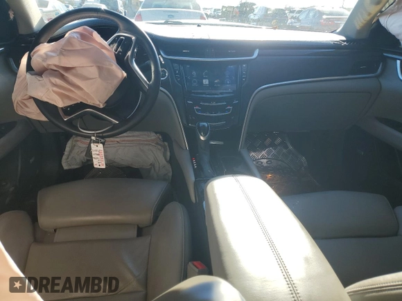 2014 Cadillac XTS Luxury with VIN 2G61M5S32E9291663, listed as a Copart auction lot 50421035 with 34,051 mi miles and Salvage title. Bid and sale history available at DreamBid. Image 8.