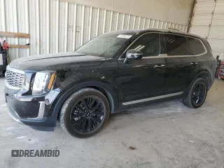 2020 Kia Telluride SX with VIN 5XYP5DHC9LG022230, listed as a Copart auction lot 51284225 with 114,659 mi miles and Salvage Title. Bid and sale history available at carsss.com. Image 1.
