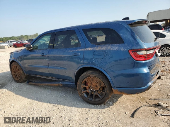 2024 Dodge Durango SRT Hellcat Premium с VIN 1C4SDJH97RC222388, выставлен на аукционе Copart как лот 62879794 с пробегом Не указан миль и Списание • Salvage title. История ставок и продаж доступна на DreamBid. Изображение 2.
