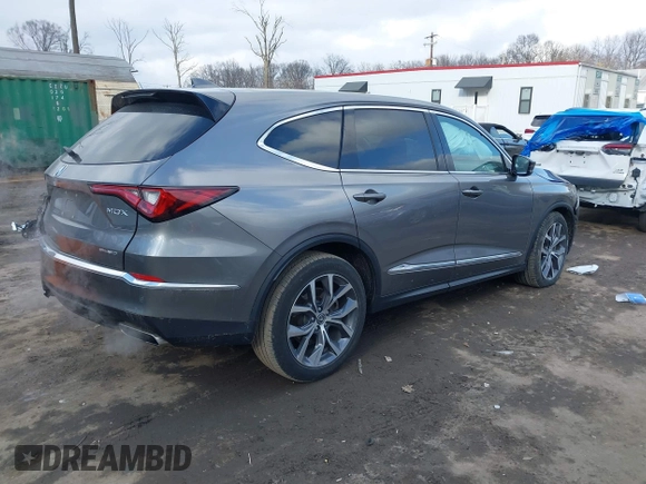2023 Acura MDX Technology with VIN 5J8YE1H41PL006711, listed as a IAAI auction lot 41635489 with 38,003 mi miles and . Bid and sale history available at DreamBid. Image 4.