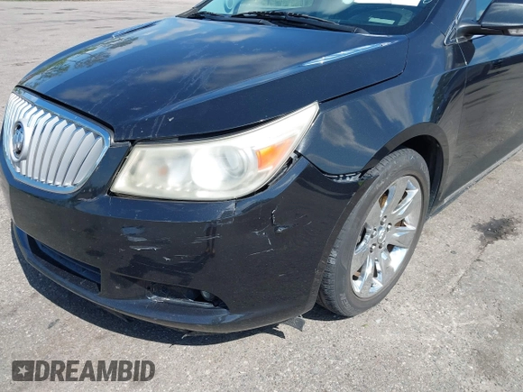2011 Buick LaCrosse CXS with VIN 1G4GE5GD0BF270038, listed as a IAAI auction lot 42248276 with 165,717 mi miles and . Bid and sale history available at DreamBid. Image 6.