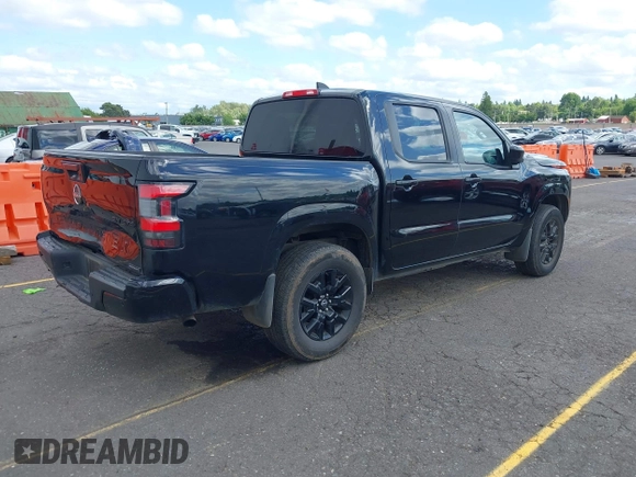 2023 Nissan Frontier SV with VIN 1N6ED1EK3PN612441, listed as a IAAI auction lot 42271300 with 40,217 mi miles and . Bid and sale history available at DreamBid. Image 4.