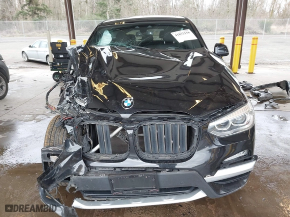 2018 BMW X3 xDrive30i with VIN 5UXTR9C58JLC76989, listed as a IAAI auction lot 41852158 with 76,202 mi miles. Bid and sale history available at carsss.com. Image 13.