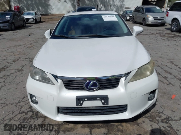 2012 Lexus CT CT 200h with VIN JTHKD5BHXC2075227, listed as a IAAI auction lot 41740583 with 129,412 mi miles and . Bid and sale history available at carsss.com. Image 12.