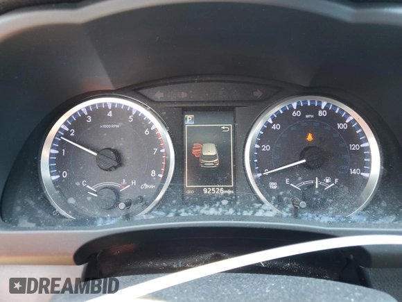 2018 Toyota Highlander LE with VIN 5TDZARFH8JS041397, listed as a Copart auction lot 60262295 with 92,526 mi miles and Salvage title. Bid and sale history available at DreamBid. Image 9.