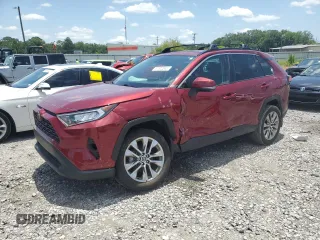 2021 Toyota RAV4 XLE Premium with VIN 2T3C1RFV3MW155693, listed as a Copart auction lot 61505845 with 22,420 mi miles and Salvage title. Bid and sale history available at DreamBid. Image 1.