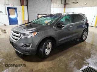 2015 Ford Edge SEL with VIN 2FMTK4J94FBB88522, listed as a Copart auction lot 51311955 with 0 mi miles and Salvage Title. Bid and sale history available at carsss.com. Image 1.