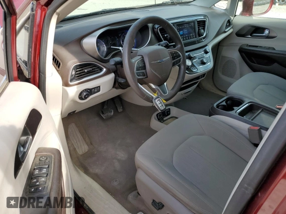 2018 Chrysler Pacifica Touring Plus with VIN 2C4RC1FG0JR227480, listed as a Copart auction lot 50910495 with 90,706 mi miles and Salvage Title. Bid and sale history available at DreamBid. Image 8.
