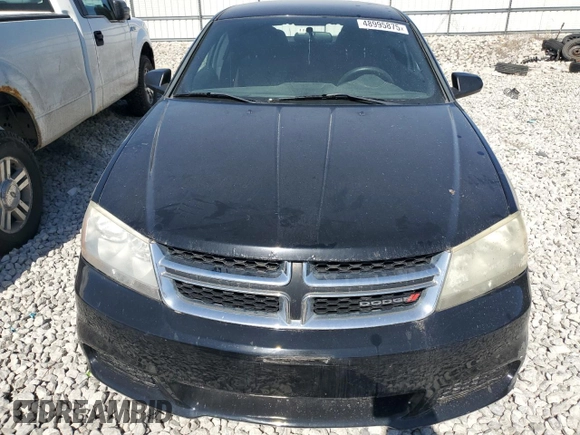 2014 Dodge Avenger SE z VIN 1C3CDZAG7EN232725, wystawiony jako Copart lot #48995875 z przebiegiem 114 367 mil mil oraz Szkoda całkowita • Salvage title. Historia ofert i sprzedaży dostępna na DreamBid. Obrazek 5.