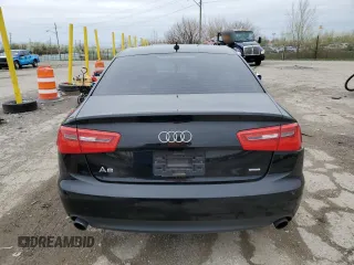 2015 Audi A6 Premium Plus with VIN WAUGFAFC9FN018686, listed as a Copart auction lot 53133675 with Not provided miles and Salvage title. Bid and sale history available at DreamBid. Image 6.