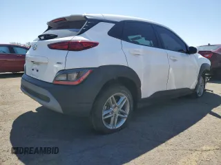 2022 Hyundai Kona SE with VIN KM8K2CAB4NU764272, listed as a Copart auction lot 52388265 with 76,218 mi miles and Salvage Title. Bid and sale history available at DreamBid. Image 3.