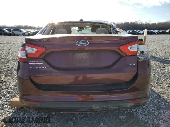 2016 Ford Fusion SE with VIN 3FA6P0H79GR139454, listed as a Copart auction lot 47870055 with 0 mi miles and Salvage Title. Bid and sale history available at carsss.com. Image 6.
