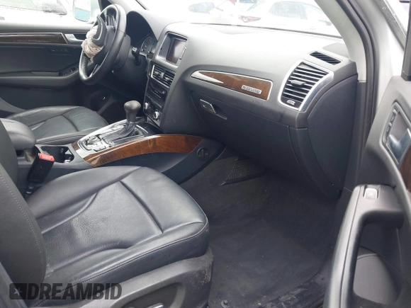 2013 Audi Q5 Premium Plus with VIN WA1LFAFPXDA057449, listed as a IAAI auction lot 41776269 with 105,145 mi miles. Bid and sale history available at carsss.com. Image 5.