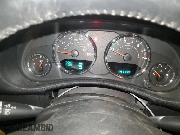 2017 Jeep Wrangler Willys Wheeler with VIN 1C4AJWAG3HL751703, listed as a Copart auction lot 88861635 with 14,114 mi miles and Salvage Title. Bid and sale history available at DreamBid. Image 9.