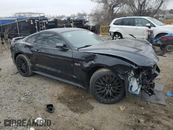 2019 Ford Mustang GT with VIN 1FA6P8CF7K5200700, listed as a Copart auction lot 49161445 with 20,934 mi miles and Salvage Title. Bid and sale history available at carsss.com. Image 4.
