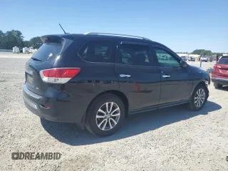 2015 Nissan Pathfinder Platinum with VIN 5N1AR2MN7FC696788, listed as a Copart auction lot 53426315 with 143,350 mi miles and Salvage Title. Bid and sale history available at DreamBid. Image 3.