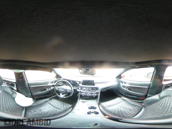 2019 Genesis G70 3.3T Advanced with VIN KMTG34LEXKU021830, listed as a Copart auction lot 85062154 with 81,475 mi miles and Salvage Title. Bid and sale history available at carsss.com. Image 13.