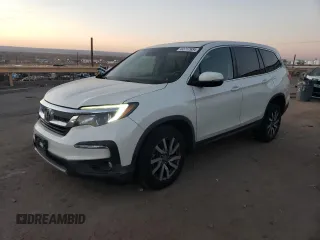 2019 Honda Pilot EX-L with VIN 5FNYF5H58KB002470, listed as a Copart auction lot 82717934 with 110,108 mi miles and Salvage title. Bid and sale history available at DreamBid. Image 1.