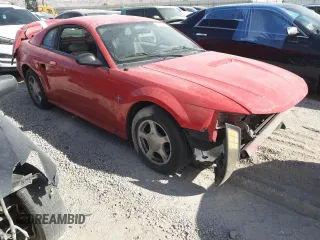 2002 Ford Mustang Standard with VIN 1FAFP40462F162298, listed as a Copart auction lot 49932615 with 0 mi miles and Salvage Title. Bid and sale history available at carsss.com. Image 4.