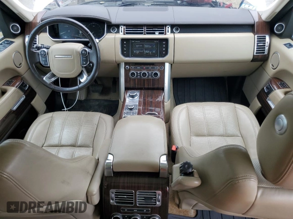 2016 Land Rover Range Rover HSE z VIN SALGS2PF4GA291467, wystawiony jako Copart lot #62479435 z przebiegiem 107 562 mil mil oraz Szkoda całkowita • Salvage title. Historia ofert i sprzedaży dostępna na DreamBid. Obrazek 8.
