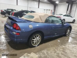 2002 Mitsubishi Eclipse GT with VIN 4A3AE85H02E088795, listed as a Copart auction lot 81313003 with 112,586 mi miles and Salvage Title. Bid and sale history available at carsss.com. Image 3.