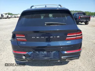 2024 Genesis GV80 with VIN KMUHBDSB2RU200772, listed as a Copart auction lot 61244085 with 22,296 mi miles and Salvage title. Bid and sale history available at DreamBid. Image 6.