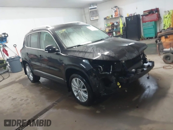 2016 Volkswagen Tiguan S with VIN WVGBV7AX9GW569978, listed as a IAAI auction lot 41531258 with 106,773 mi miles and . Bid and sale history available at DreamBid. Image 1.