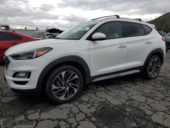 2020 Hyundai Tucson Ultimate with VIN KM8J33AL3LU174546, listed as a Copart auction lot 47858135 with 85,260 mi miles and Clean Title. Bid and sale history available at carsss.com. Image 1.