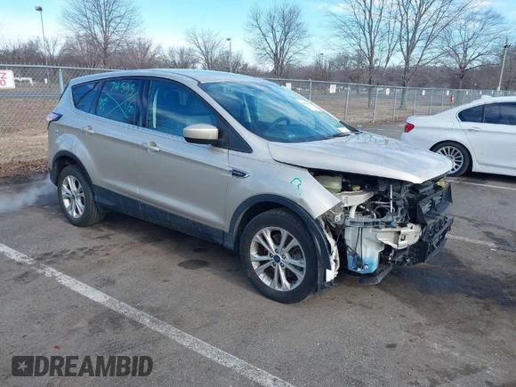 2017 Ford Escape SE with VIN 1FMCU9GD6HUD07252, listed as a IAAI auction lot 41584876 with 83,556 mi miles. Bid and sale history available at carsss.com. Image 1.