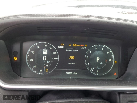 2017 Land Rover Range Rover с VIN SALGS2FE9HA335215, выставлен на аукционе Copart как лот 47974405 с пробегом 120 235 миль миль и Списание • Salvage title. История ставок и продаж доступна на DreamBid. Изображение 9.