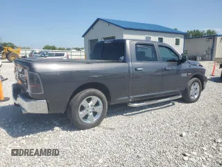 2017 Ram 1500 Big Horn z VIN 1C6RR7TT6HS661468, wystawiony jako Copart lot #62992085 z przebiegiem 108 294 mil mil oraz Szkoda całkowita • Salvage title. Historia ofert i sprzedaży dostępna na DreamBid. Obrazek 3.