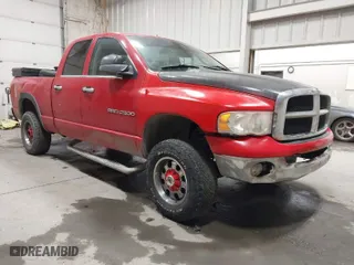2003 Dodge Ram 2500 ST with VIN 3D7KU28D03G848448, listed as a IAAI auction lot 41593004 with 229,785 mi miles. Bid and sale history available at carsss.com. Image 1.