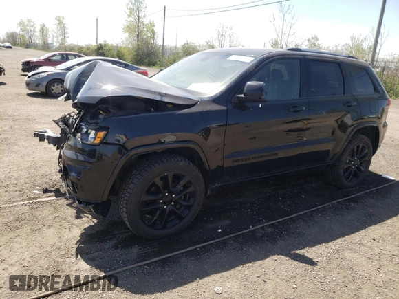 2020 Jeep Grand Cherokee North with VIN 1C4RJFAG4LC322601, listed as a Copart auction lot 56937795 with Not provided miles and Salvage title. Bid and sale history available at DreamBid. Image 1.