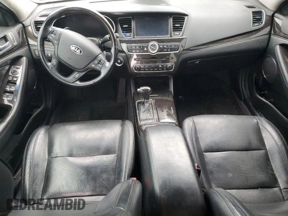 2016 Kia Cadenza Premium with VIN KNALN4D78G5208098, listed as a Copart auction lot 87902265 with 0 mi miles and Clean Title. Bid and sale history available at carsss.com. Image 8.