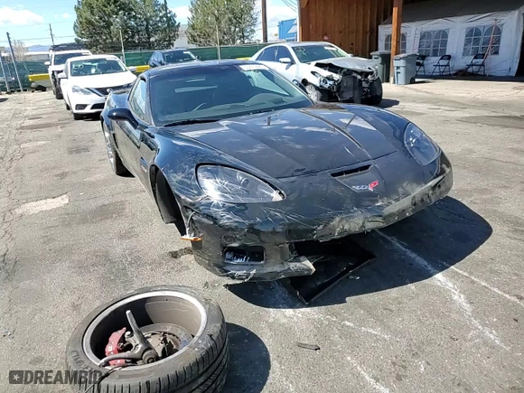 2008 Chevrolet Corvette Z06 with VIN 1G1YY26EX85121524, listed as a Copart auction lot 50619465 with 0 mi miles and Salvage Title. Bid and sale history available at carsss.com. Image 10.